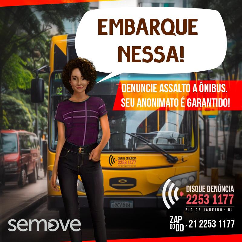Disque Denúncia e Semove firmam parceria para aumentar segurança em ônibus no Rio de Janeiro 